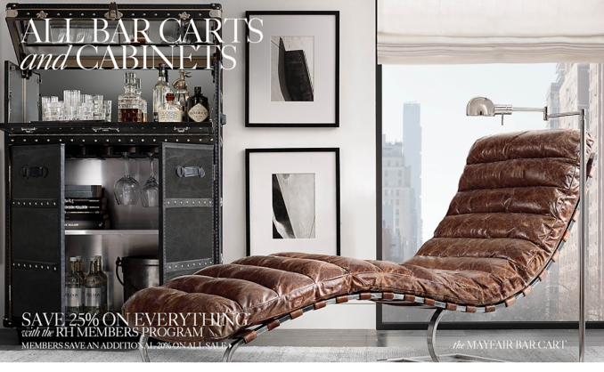 Bar Carts & RH