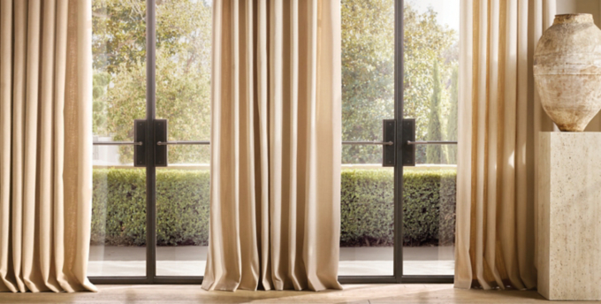 Performance Linen Weave Drapery Collection