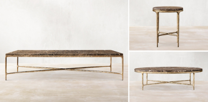 Thaddeus Marble Coffee Table Collection