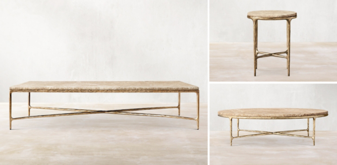 Thaddeus Marble Coffee Table Collection