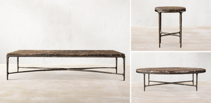 Thaddeus Marble Coffee Table Collection