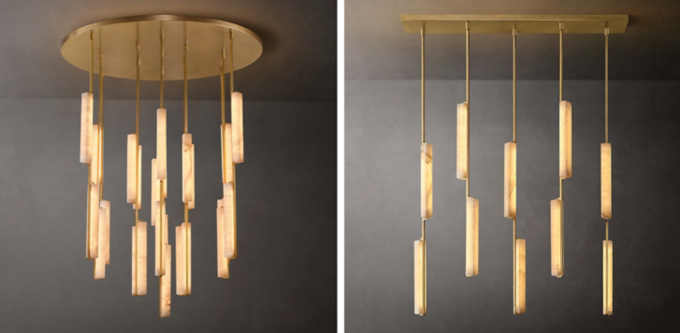Rh lighting modern sales