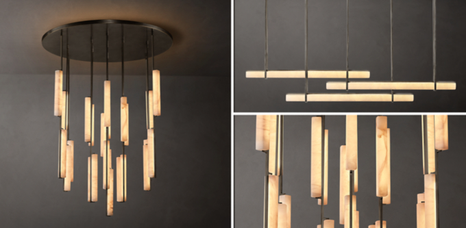 Audubon Alabaster Lighting Collection