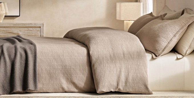 Organic Cotton Matelasse Bedding Collection
