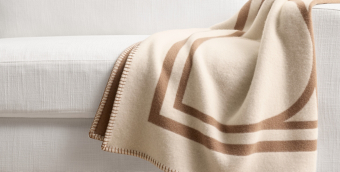 RH Italian Wool And Cashmere Throw Collection
