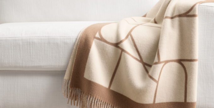 RH Italian Wool And Cashmere Throw Collection