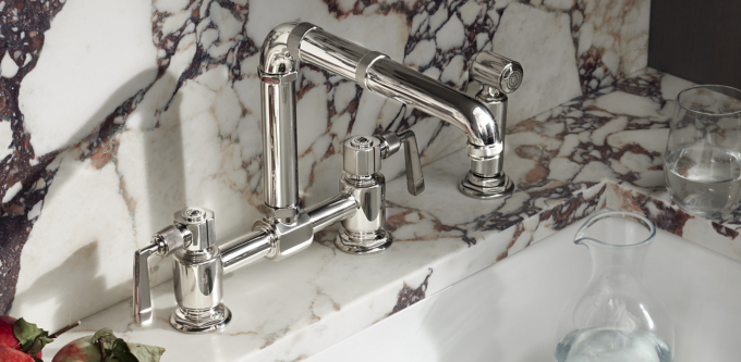 Waterworks R.W.Atlas Kitchen Faucet Collection 