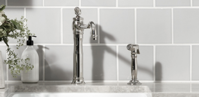 Waterworks Julia Kitchen Faucet Collection 