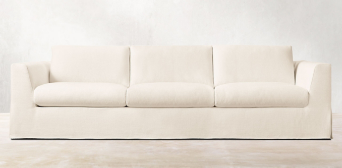 Modena Slipcovered Taper Arm