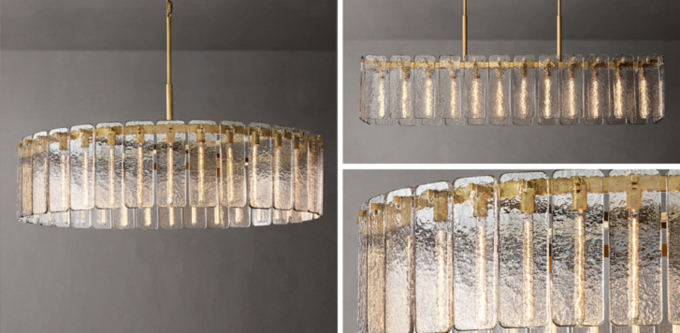 Calamette Glass Lighting Collection
