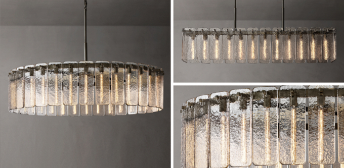 Calamette Glass Lighting Collection
