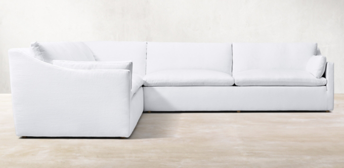 Cloud Slope Arm Sectionals