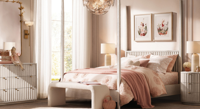 Appliquéd Flower Garden Bedding Collection