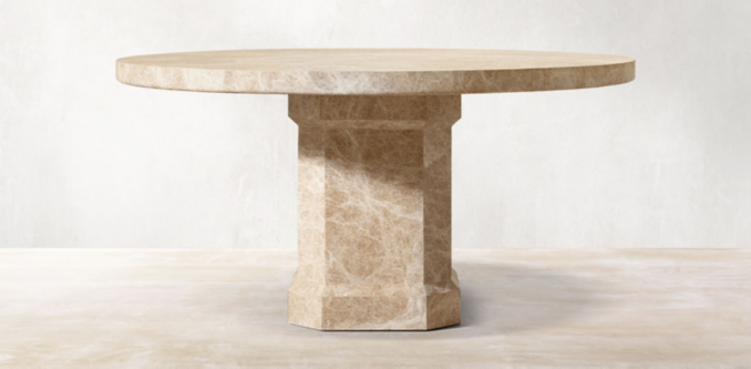 Antic Round Dining Table Collection