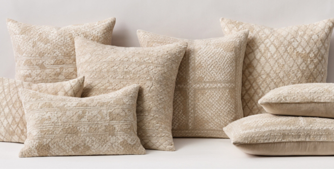 Handwoven Deconstructed Pillow Collection