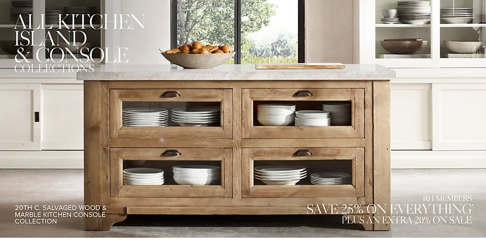 Kitchen Islands Consoles Rh