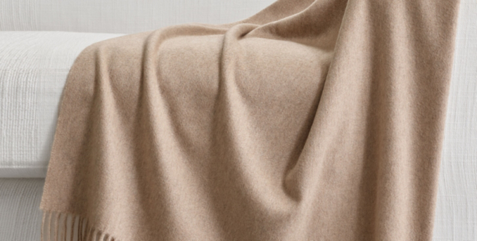 Italian Cashmere Throw Collection