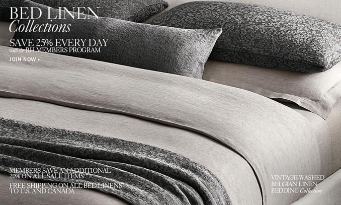 Bed Linen Collections RH