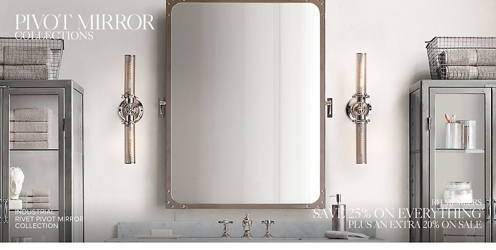 Pivot Extension Mirrors Rh