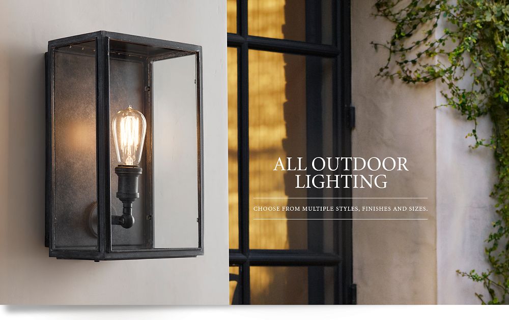 All Outdoor Lighting | RH All Outdoor Lighting | RH on Outdoor Sconces Restoration Hardware id=67730
