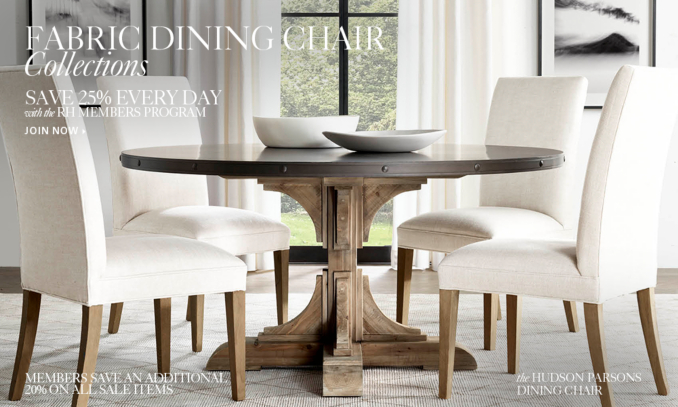 Fabric Chair Collections RH