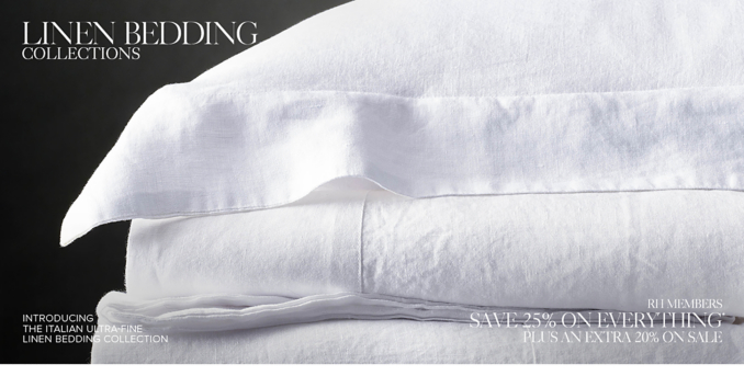 Linen Bedding RH