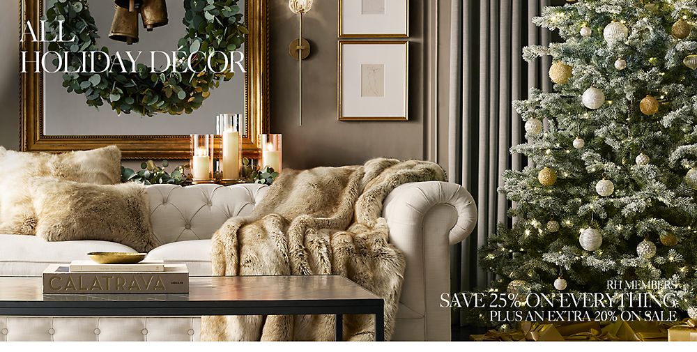 All Holiday Decor Rh