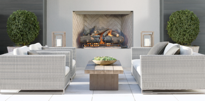 restoration hardware fireplace - Charming Fireplace