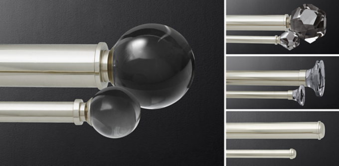 Bayonne Solid Brass & Crystal Collection