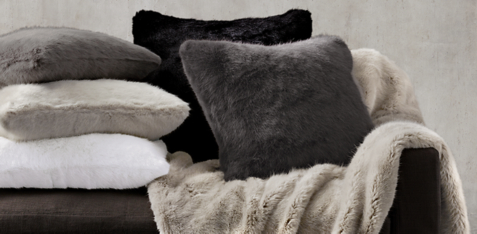 Ultra Faux Fur Pillow Cover Collection Rh Faux Fur Pillow Cover