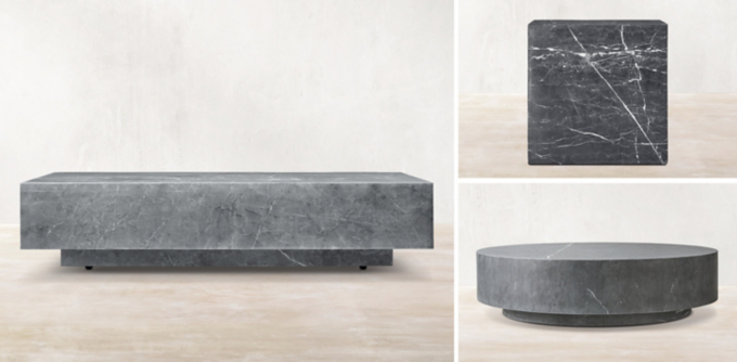 Marble Plinth Coffee Table Collection