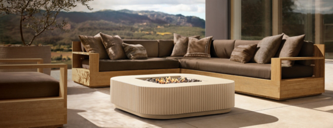 Marbella Teak Sectional
