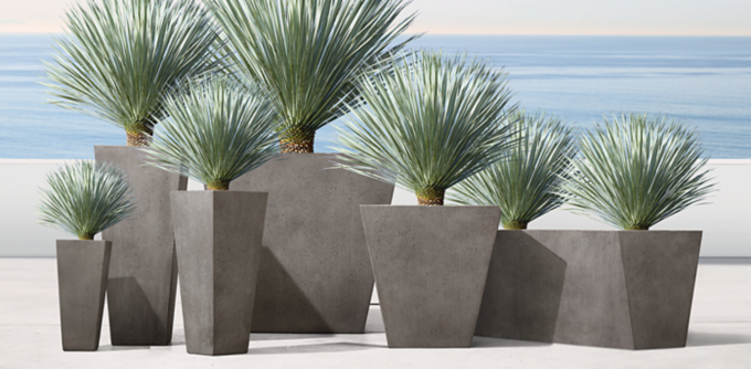 Salento Square Planter Collection