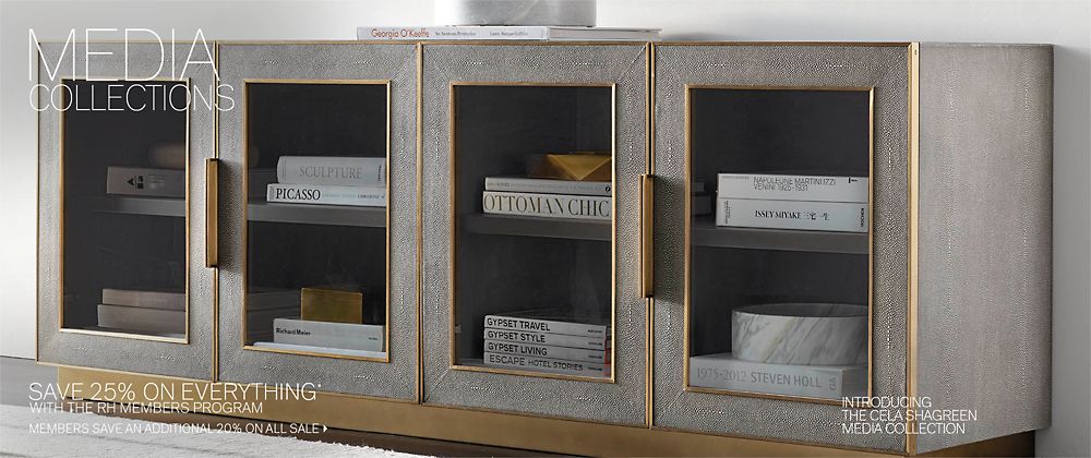 Media Collections Rh Modern