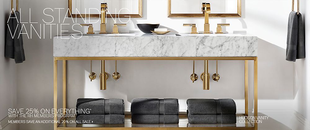 Standing Vanities Rh Modern