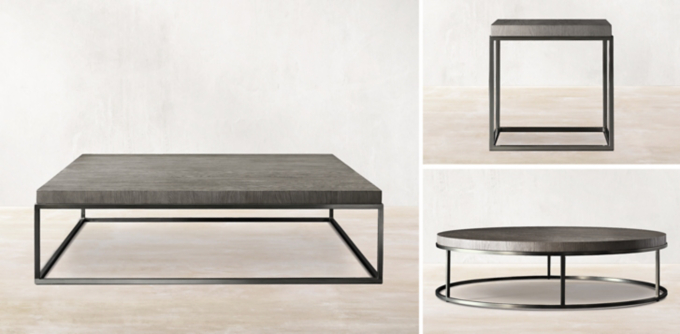 Nicholas Oak Coffee Table Collection