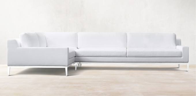 Restoration hardware deals italia sofa