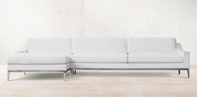 Italia Slope Arm - Metal Base Sectionals
