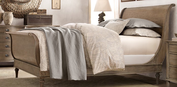 Empire Rosette Collection Antiqued Grey Rh