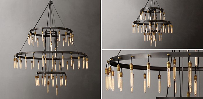 Axis Chandelier Collection Rh, Restoration Hardware Ceiling Fixture