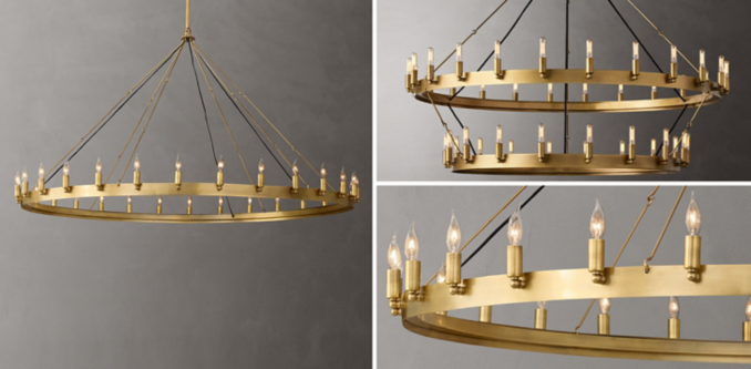 Camino Vintage Candelabra Chandelier Collection