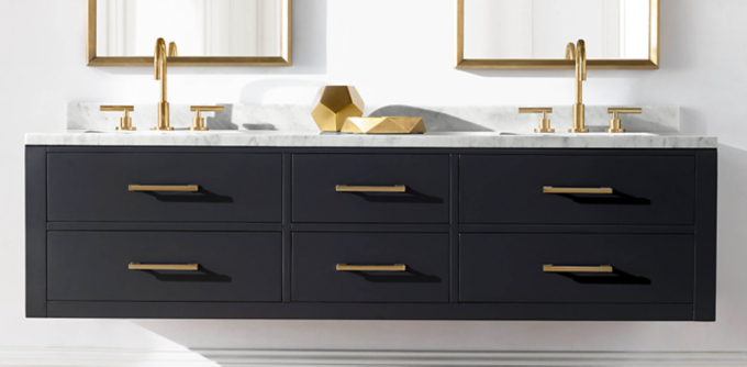 Restoration hardware deals bathroom vanity