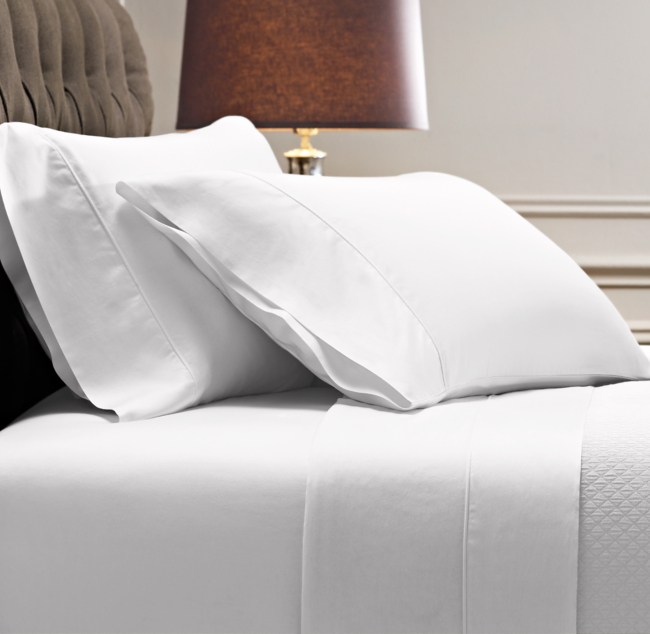 Italian Vintage-Washed 600-Thread-Count Sateen Sheet Set