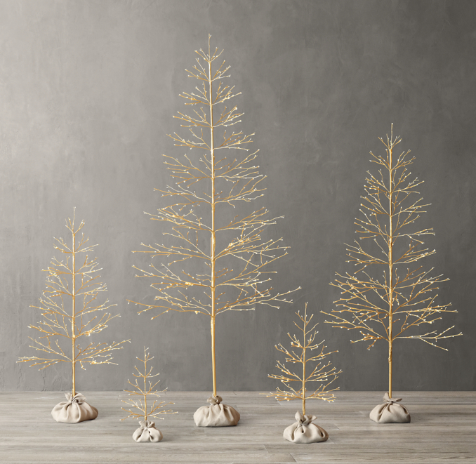Front view of Starlit Tree Collection 