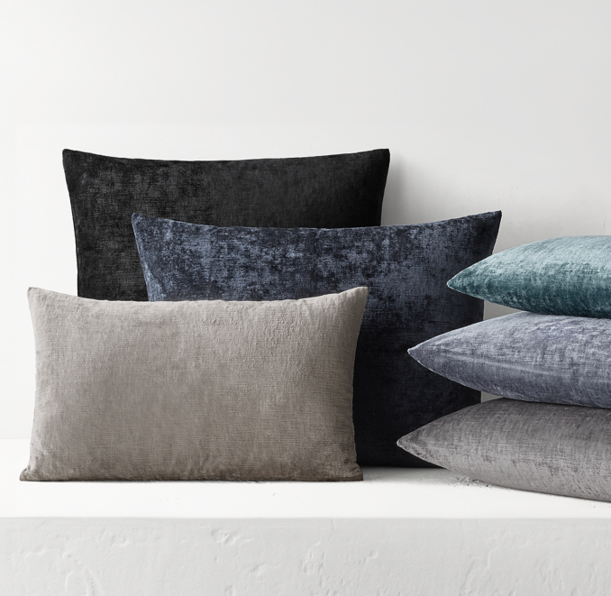 Italian Lustrous Velvet Pillow Cover