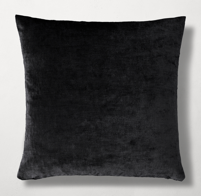 Italian Lustrous Velvet Pillow Cover Square