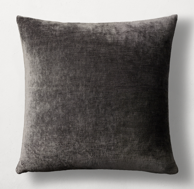 Italian Lustrous Velvet Pillow Cover Square