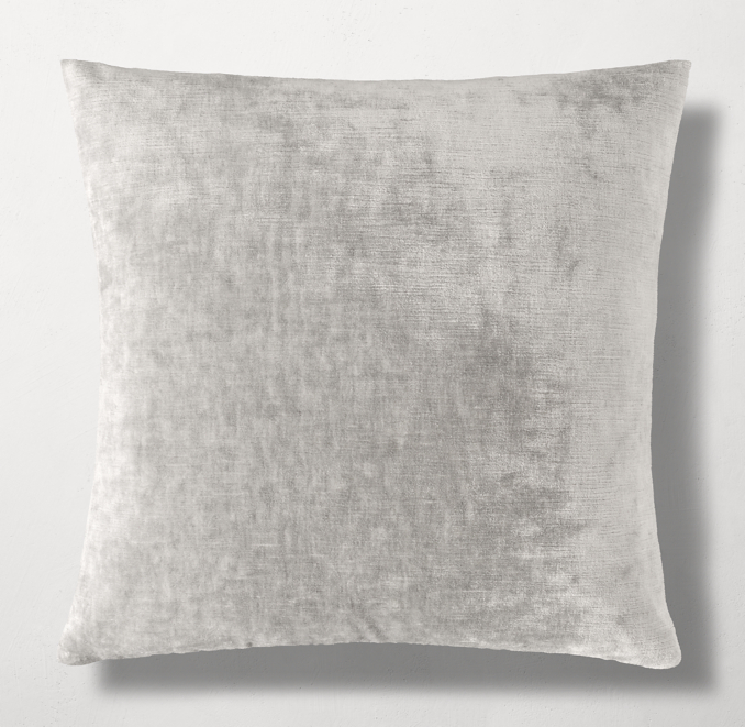 Italian Lustrous Velvet Pillow Cover Square