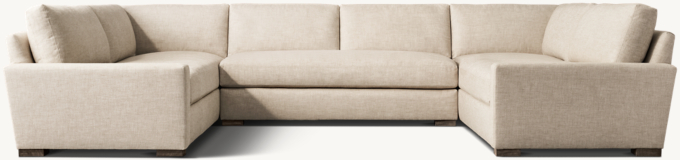 Maxwell U-Sofa Bench-Seat Sectional