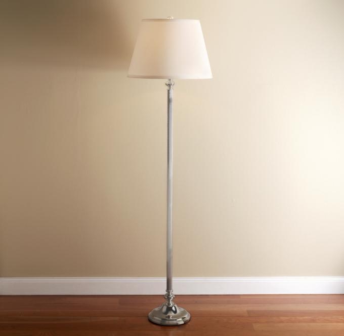 Fluted Column Floor Lamp